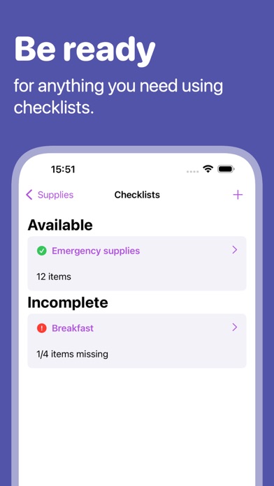 Supplies - home inventory app screenshot 3