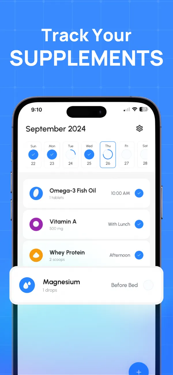 Supplify: Supplement Tracker screenshot 4