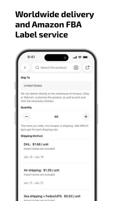 Supply Leader: Ecom Wholesale screenshot 1