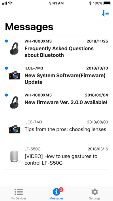 Support by Sony: Find support screenshot 2