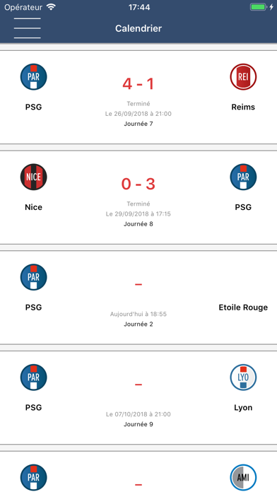 Supporters Parisiens screenshot 1