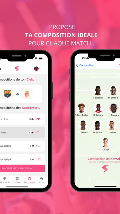 Supporters screenshot 3
