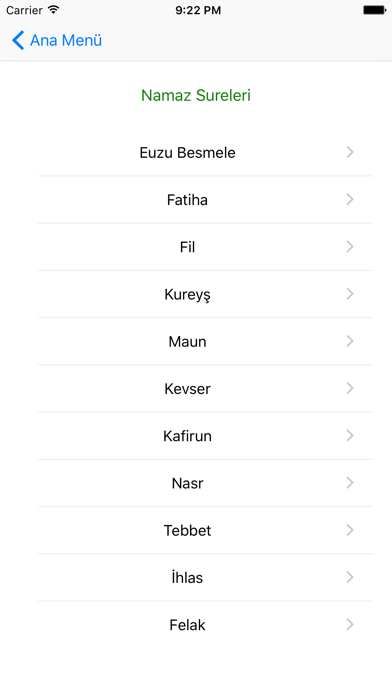 Sure ve Dua Ezberletici screenshot 3