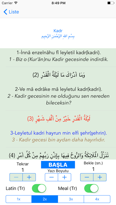 Sure ve Dua Ezberletici screenshot 2