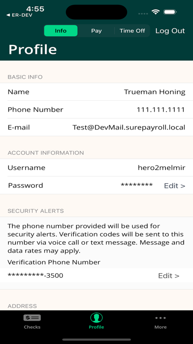 SurePayroll for Employees screenshot 2