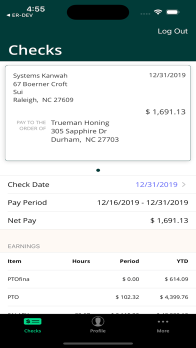 SurePayroll for Employees screenshot 3