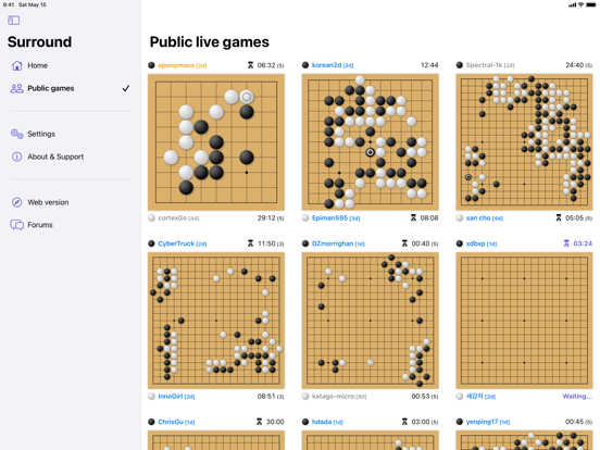 Surround - Online Go client screenshot 7