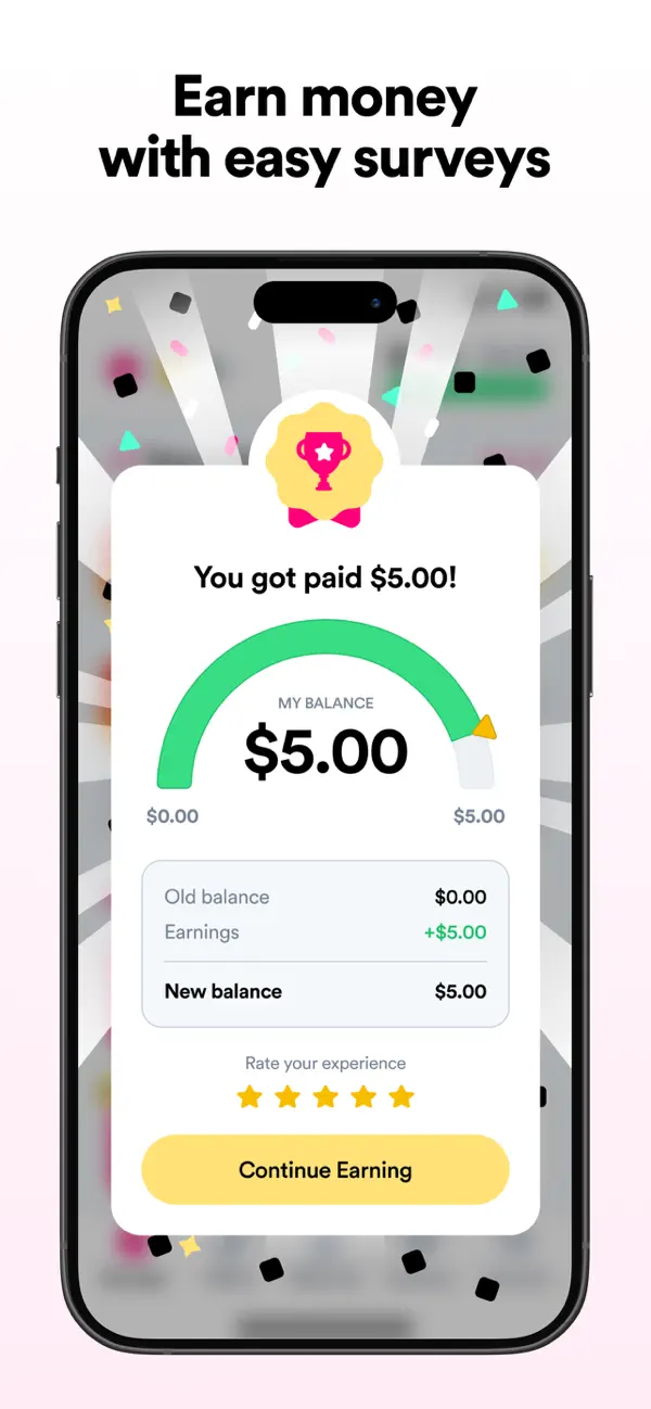 Survey Pop: Make money fast! screenshot 3