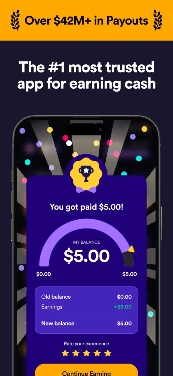 Survey Spin: Get paid cash! screenshot 5