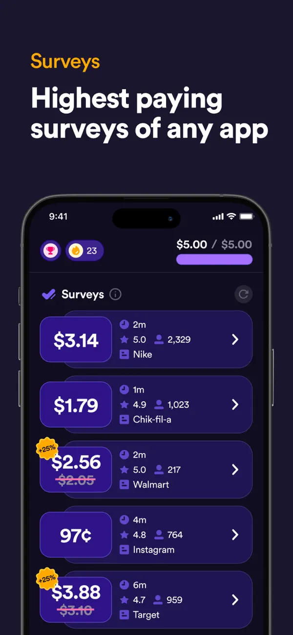 Survey Spin: Get paid cash! screenshot 4