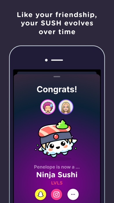 SUSH Virtual Pet Grow & Evolve screenshot 1
