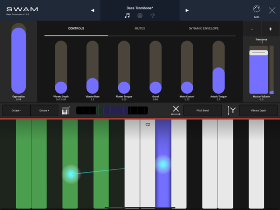 SWAM Bass Trombone screenshot 2