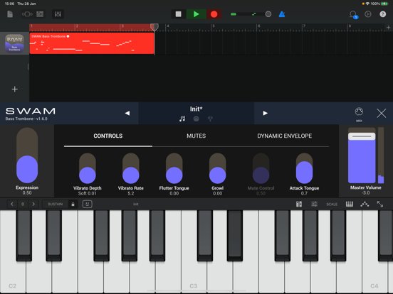 SWAM Bass Trombone screenshot 1