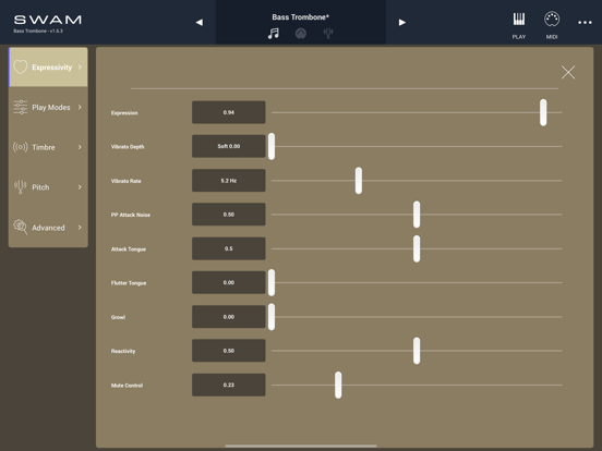 SWAM Bass Trombone screenshot 5