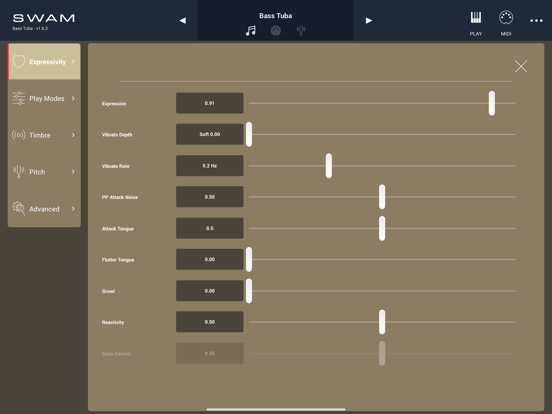 SWAM Bass Tuba screenshot 5