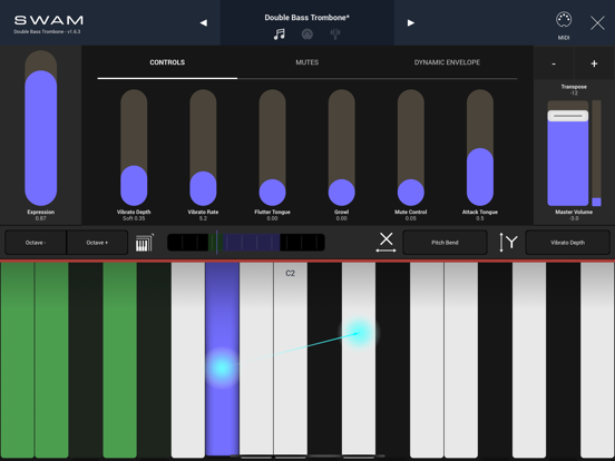 SWAM Double Bass Trombone screenshot 2