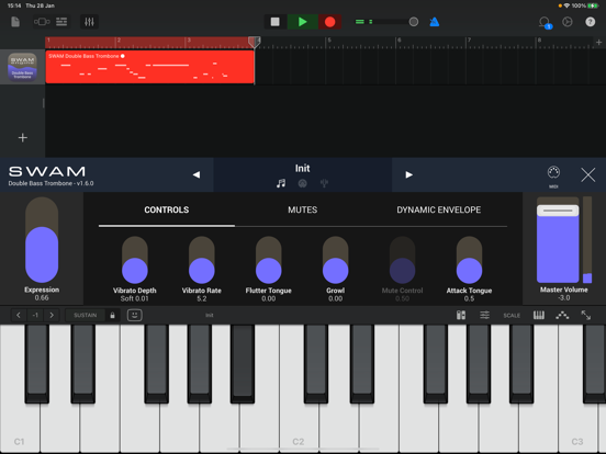 SWAM Double Bass Trombone screenshot 1