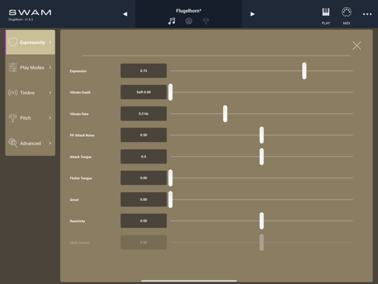 SWAM Flugelhorn screenshot 5