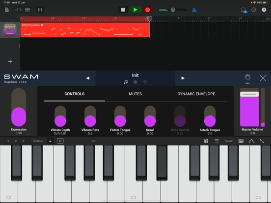 SWAM Flugelhorn screenshot 1