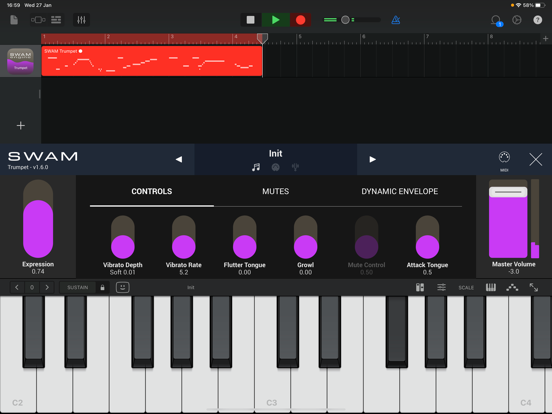 SWAM Trumpet screenshot 2
