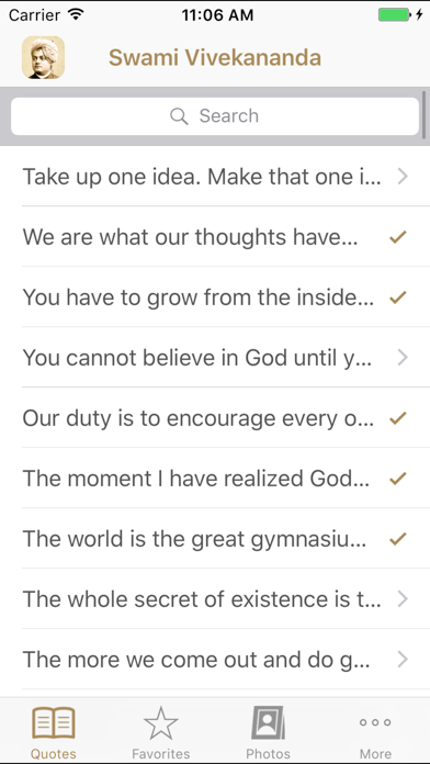 Swami Vivekananda Quotes screenshot 4