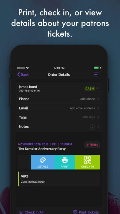 Swarm Box Office screenshot 1
