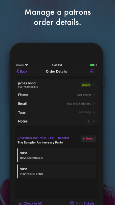 Swarm Box Office screenshot 2