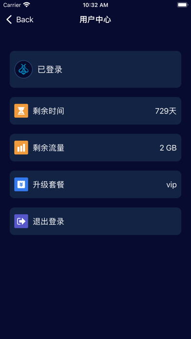 Swarm VPN screenshot 1