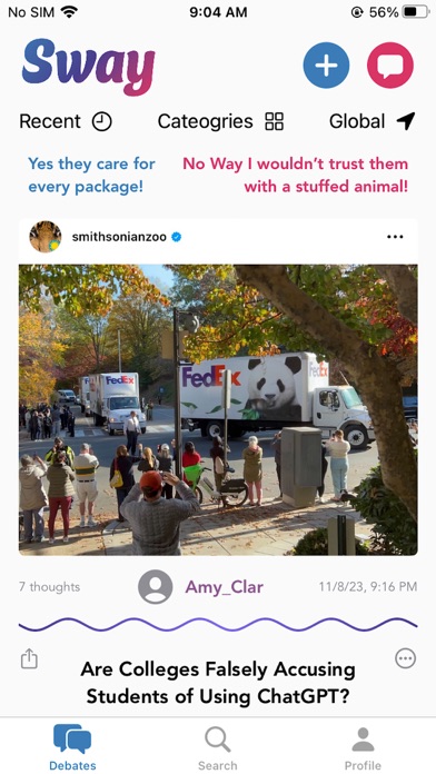 Sway Social screenshot 4