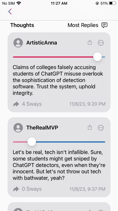Sway Social screenshot 3