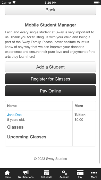 Sway Studios STX screenshot 2