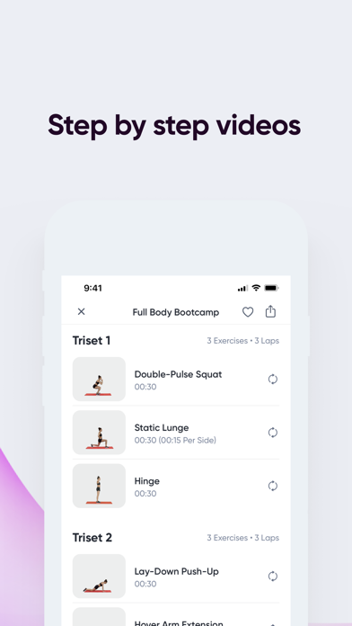 Sweat: Fitness App For Women screenshot 1