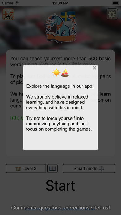 Swedish: learn words easily screenshot 1