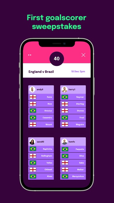 Sweeper - The Sweepstake App screenshot 3