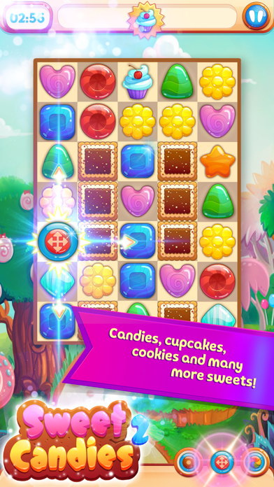 Sweet Candies 2: Match 3 Games screenshot 4