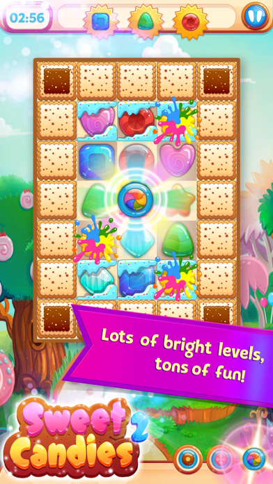 Sweet Candies 2: Match 3 Games screenshot 2