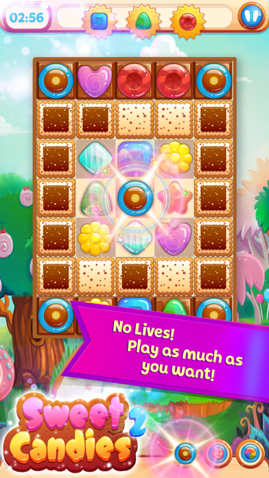 Sweet Candies 2: Match 3 Games screenshot 5