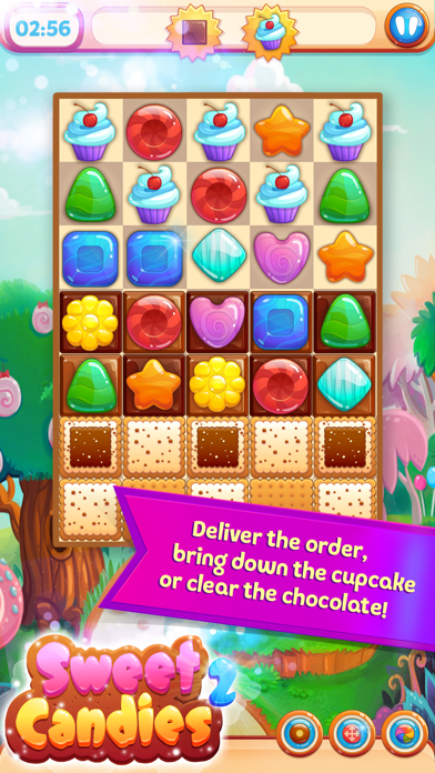 Sweet Candies 2: Match 3 Games screenshot 3