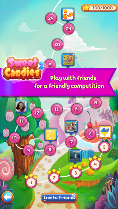 Sweet Candies 2: Match 3 Games screenshot 1