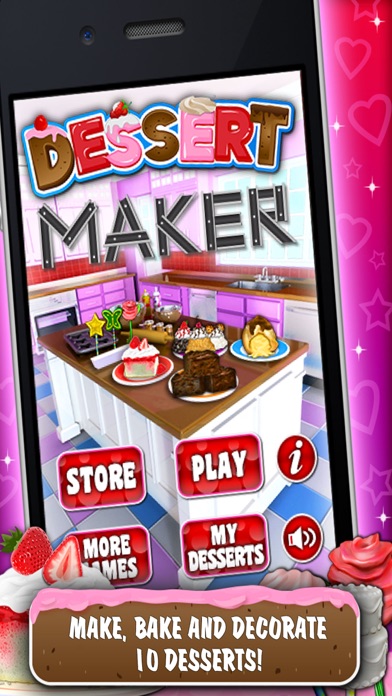 Sweet Dessert Maker Games screenshot 5