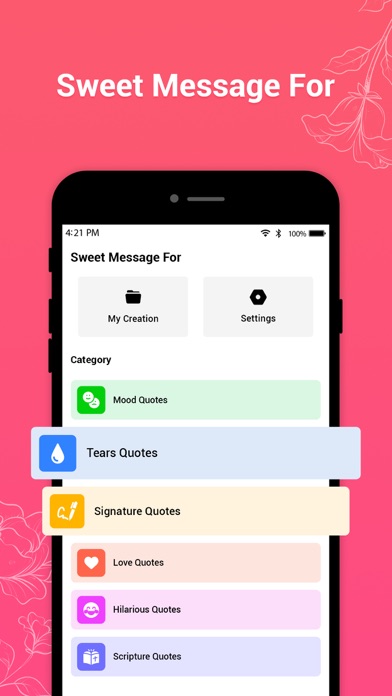 Sweet Message For screenshot 2
