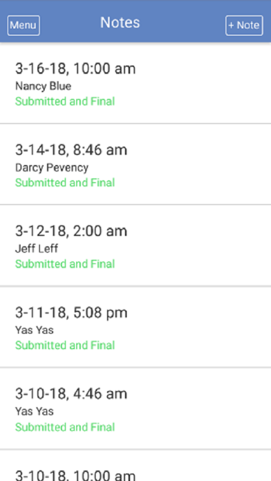 Swellby Session Notes screenshot 1