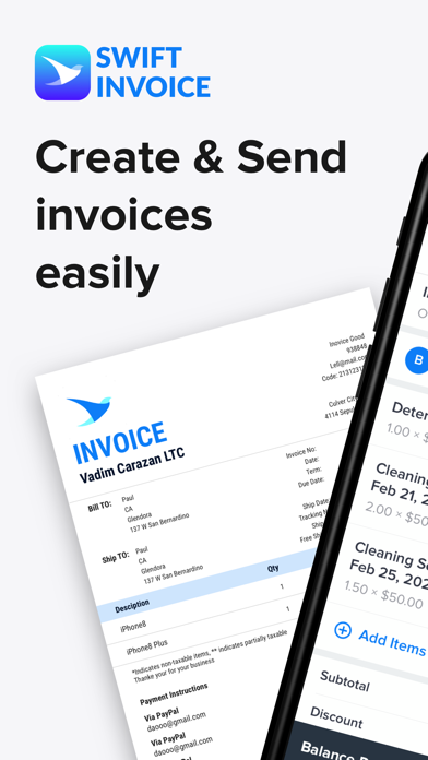 Swift Invoice, Invoice Maker, screenshot 10