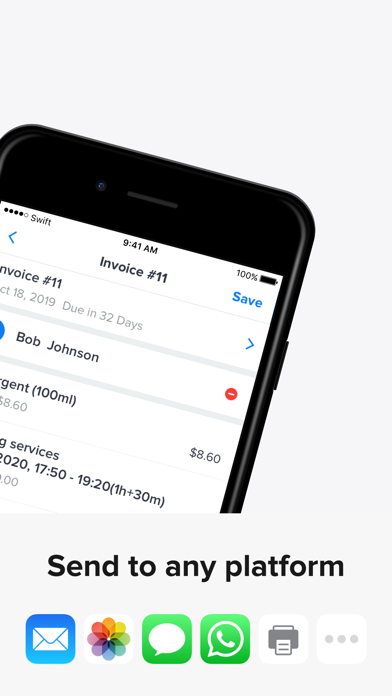 Swift Invoice, Invoice Maker, screenshot 9