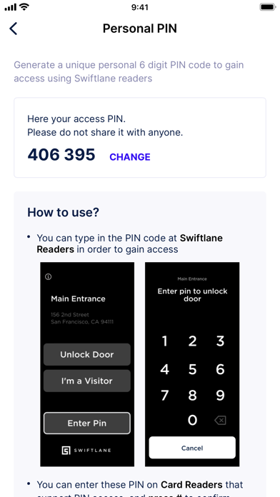 Swiftlane ID screenshot 2