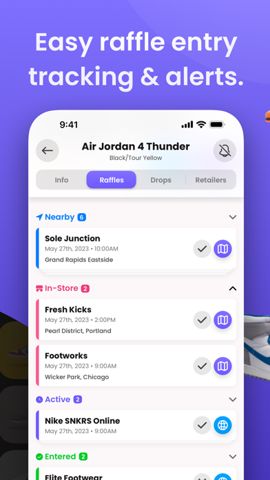 SwiftSole - Sneaker Releases screenshot 5