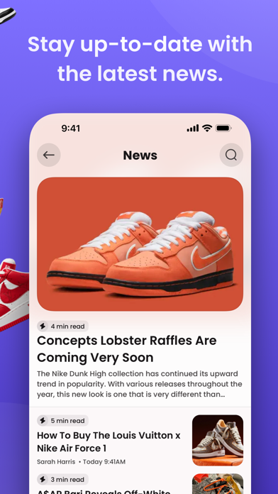 SwiftSole - Sneaker Releases screenshot 3