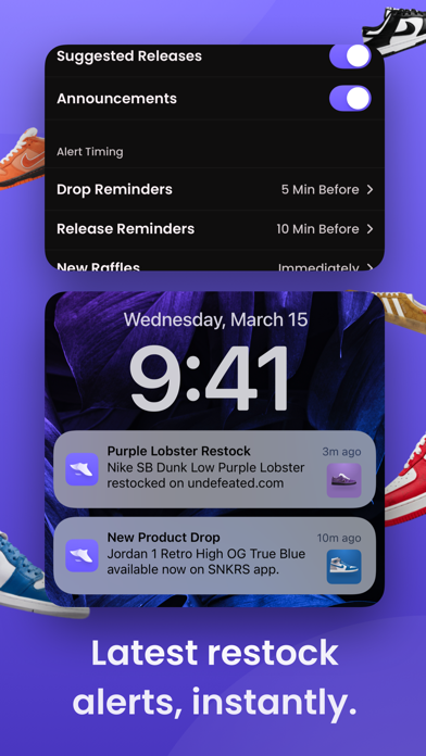 SwiftSole - Sneaker Releases screenshot 4