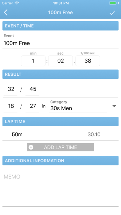 Swim Note screenshot 5