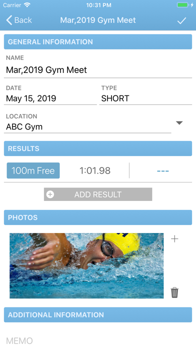 Swim Note screenshot 6